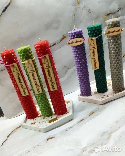 Свечи из вощины