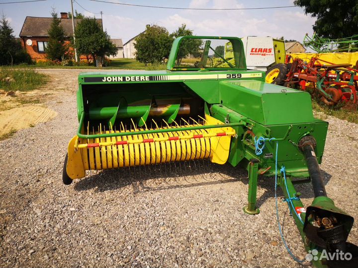 Пресс-подборщик John Deere 359, 2000