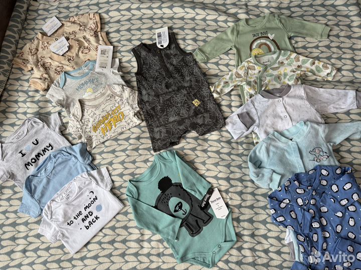 Одежда на новорожденного пакетом