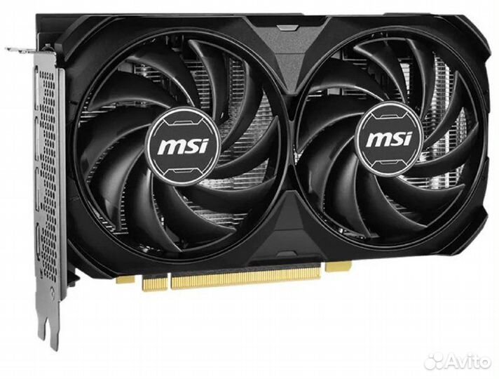 Новая MSI RTX 4060 Ti ventus 2X black 8G OC
