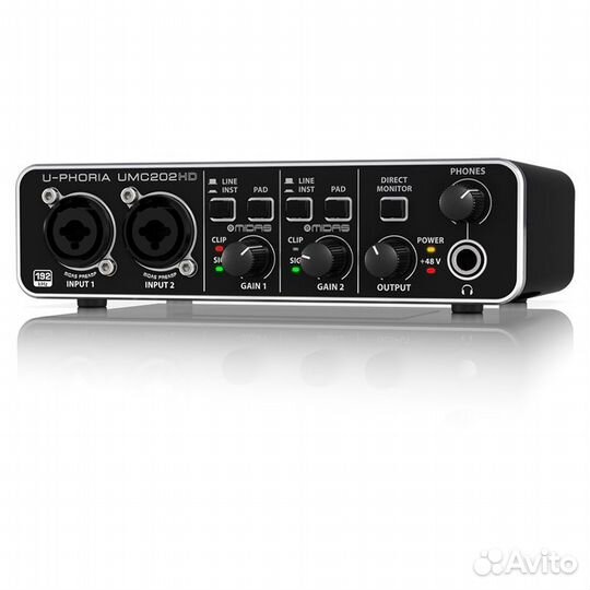 Behringer U-Phoria UMC202HD зв карта новая