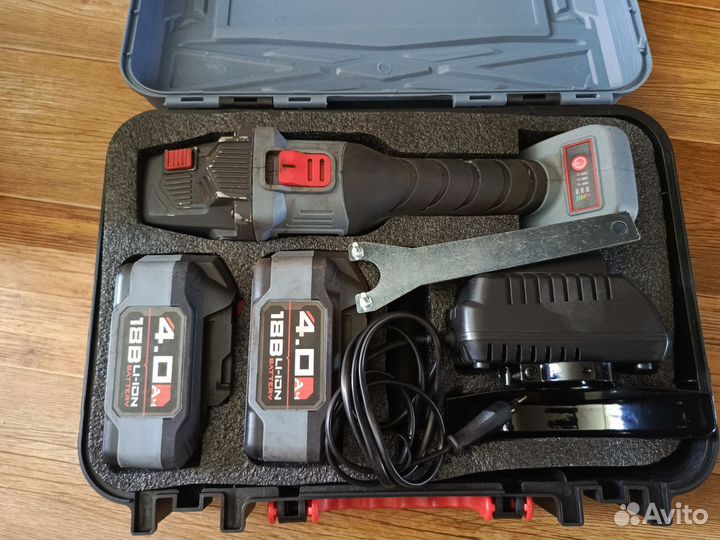 Аккумуляторная ушм