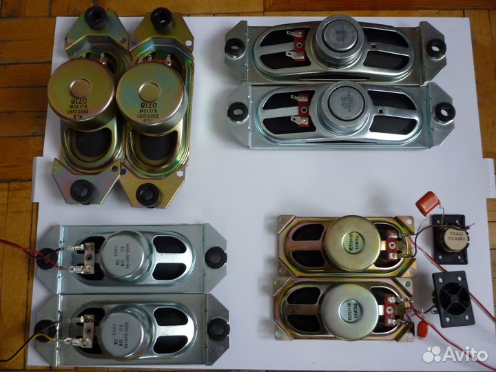 Широкополосные динамики(комплекты) 10-20W