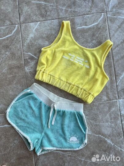 Брюки шорты топ Зара Zara