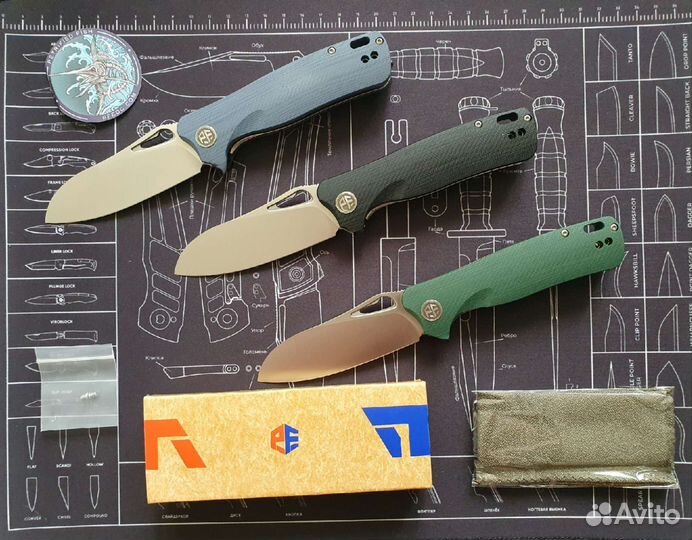 Складной нож Petrified Fish PF 868 