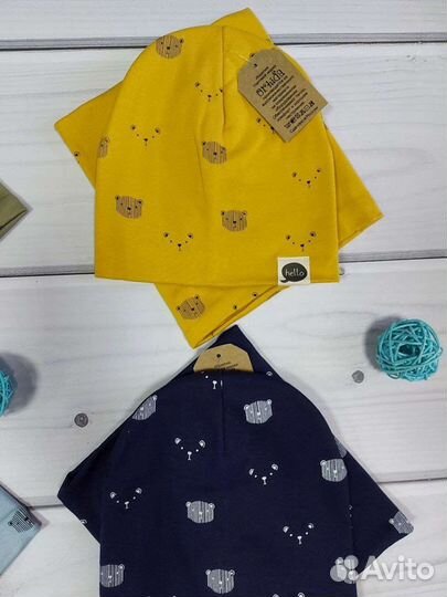 Шапки и снуды на мальчиков