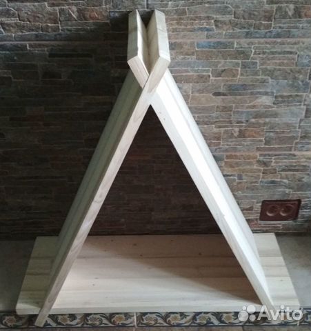 Домик для кошки, типа вигвам