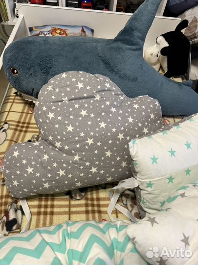 Детские бортики подушки