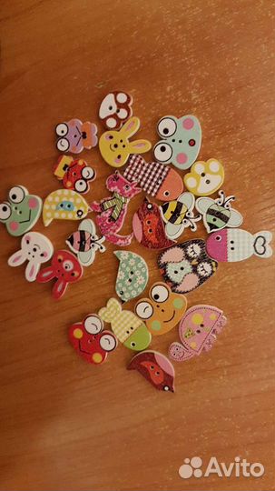Пуговицы для скрапбукинга