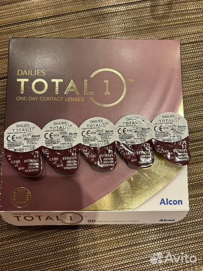 Линзы контактные однодневные