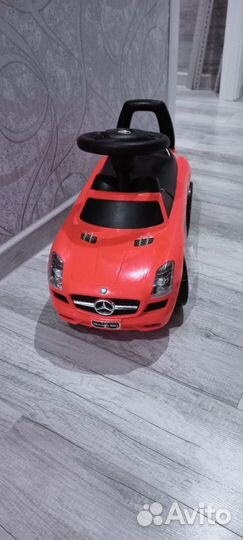 Машинка каталка-толокар, mercedes