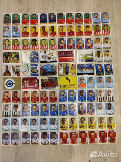 Наклейки panini футбол