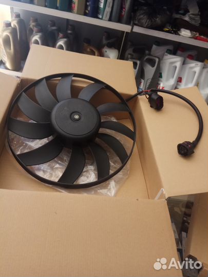 Вентилятор радиатора audi,seat,skoda,VW