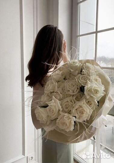 Восхитительный букет из роз на День рождения