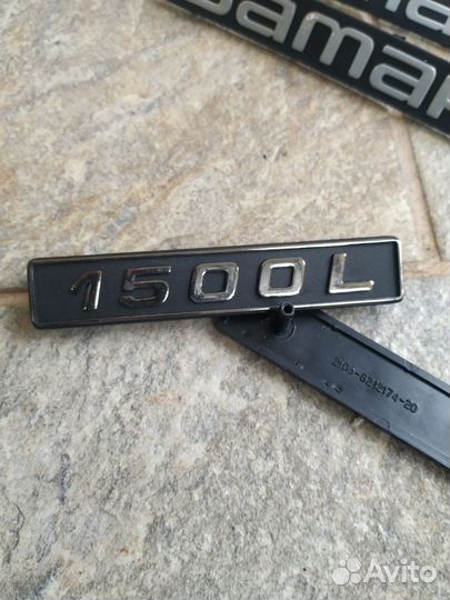 Шильдик ваз 1300 / 1500 s / 1700i/ samara