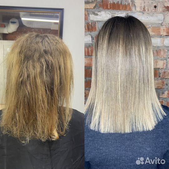 Аминокислотное выпрямление волос Brazilian Blowout