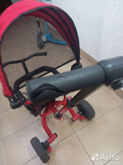 Детский трехколесный велосипед бу