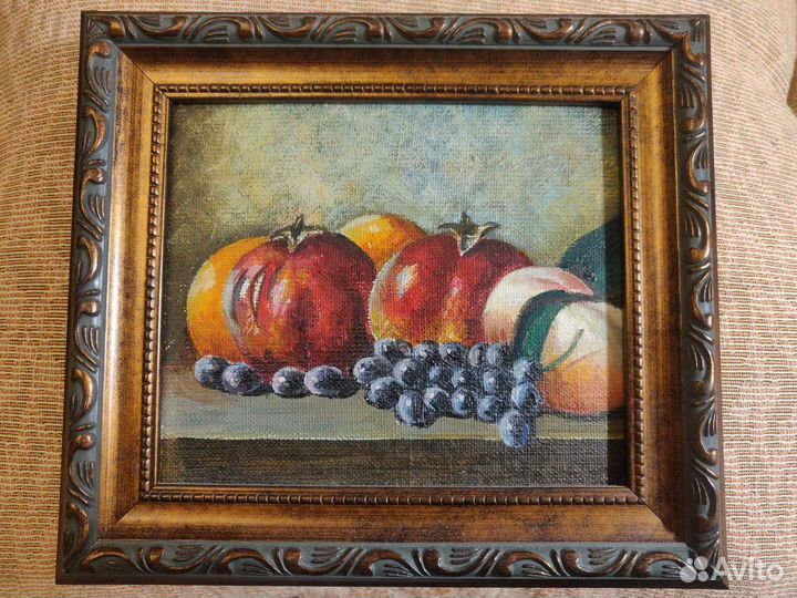 Картина маслом на холсте натюрморт