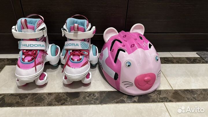 Роликовые коньки детские раздвижные