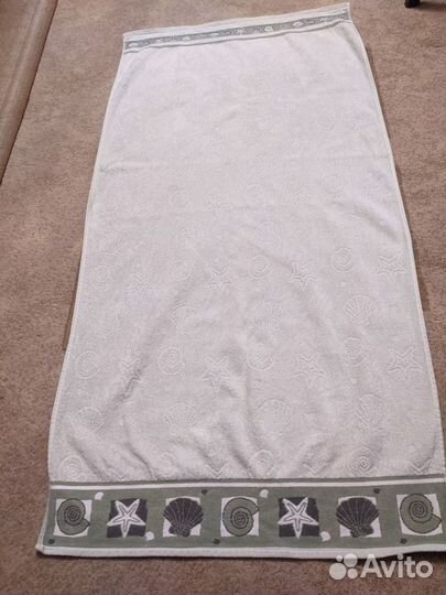 Полотенце новое махровое 131*63 см