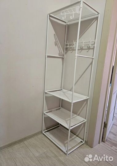 Вешалка с обувницей новая