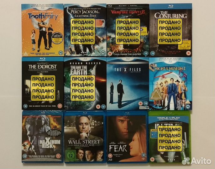 Импортные Blu-ray диски с русским языком