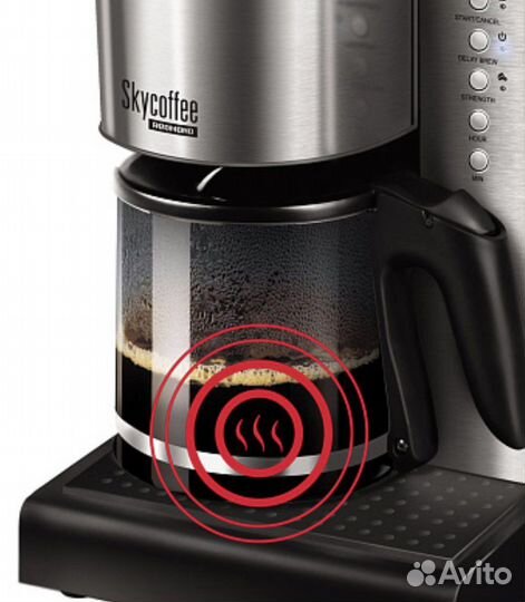 Redmond Кофеварка SkyCoffee RCM-M1509S