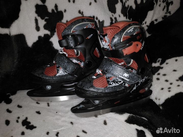 Коньки детские раздвижные 27-30