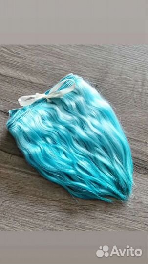 Волосы для кукол, трессы из козочки