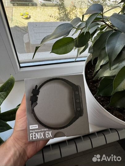 Garmin Fenix 6x Sapphire Carbon Gray