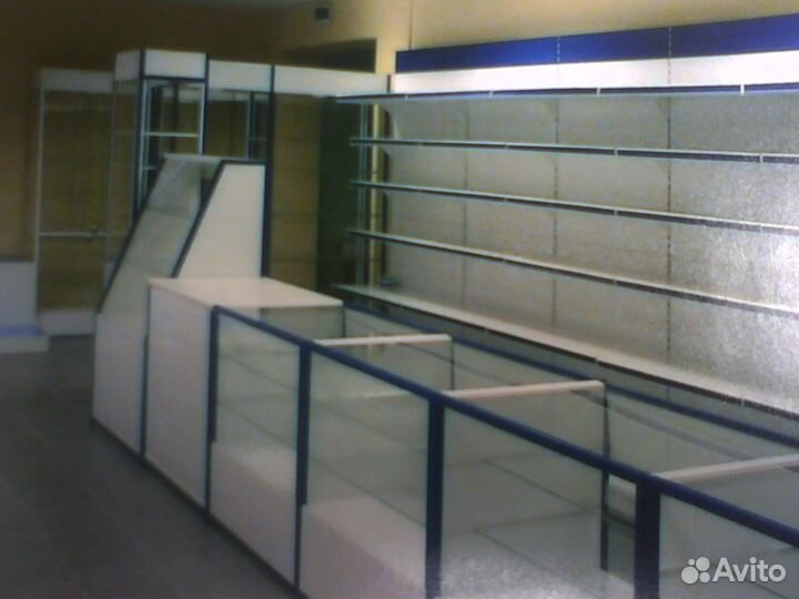 Новые Торговые прилавки и витрины из металла