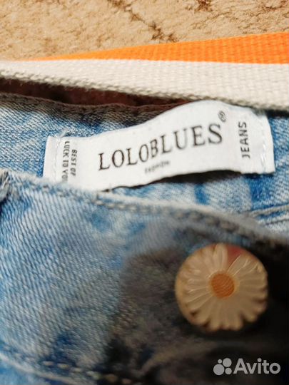 Юбка шорты джинсовая 46