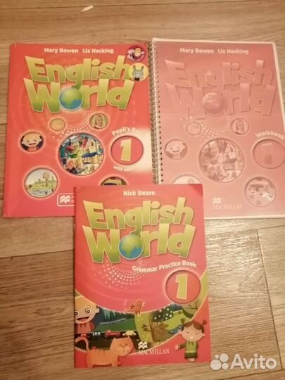 English World 1, 2.Incredible english 2,3