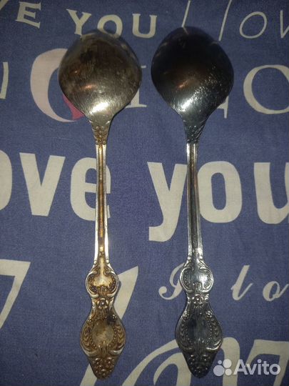 Ложки, вилки СССР, нержавейка, мельхиор, литые