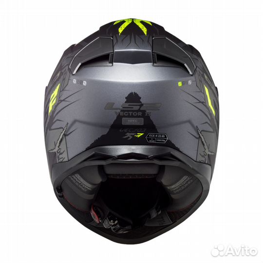 Мотошлем интеграл LS2 FF811 Vector Techbot Solid