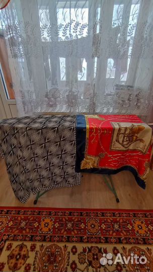 Платки шелк и крепдешин