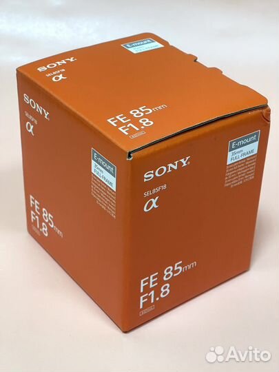 Sony FE 85mm f/1.8 Новый