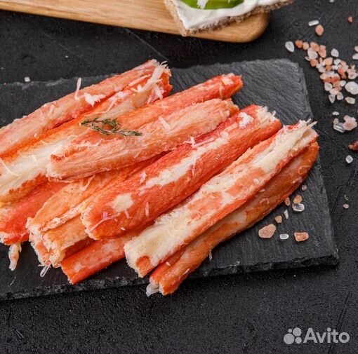 Мясо краба стригуна вкусное