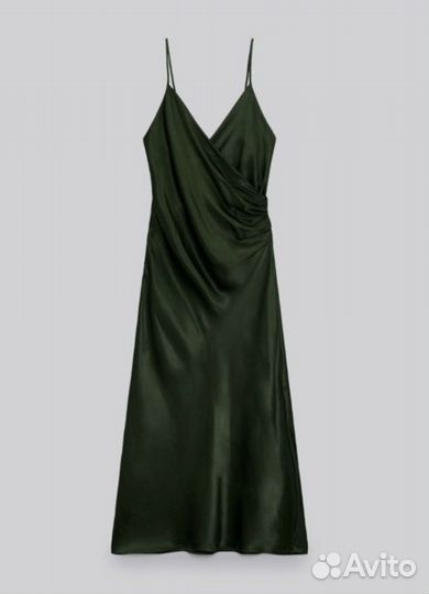 Zara платье комбинация S