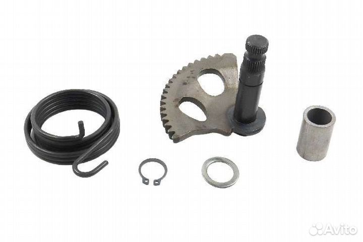 Вал кикстартера с сектором скутер Yamaha JOG 50 L