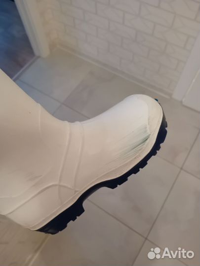 Детские резиновые сапоги 34 размер