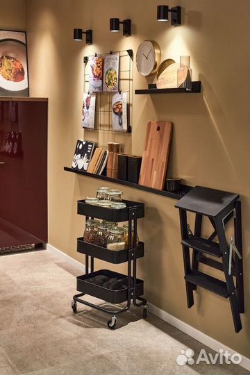 Новая оригинальная черная Роскуг / Raskog IKEA