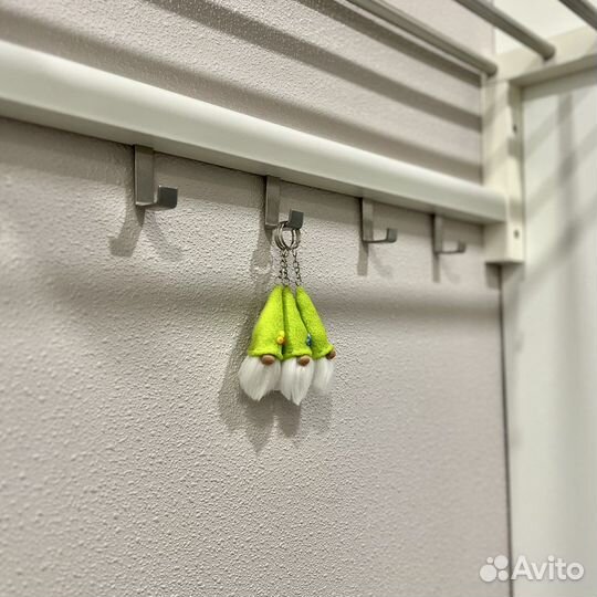 Брелок гном, ручная работа