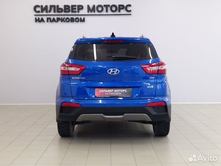 Hyundai Creta 2.0 AT, 2018, 86 884 км