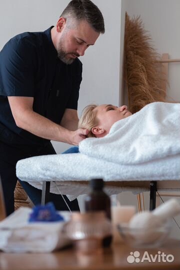 Массаж головы и швз в вечернее время, в центре