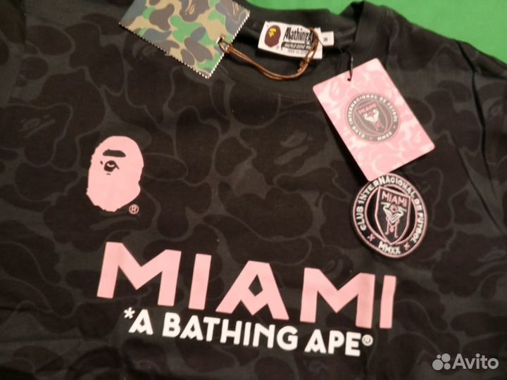 Футболка Bape inter Miami Messi Black