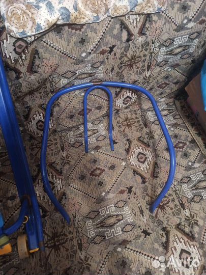 Санки детские на колесах + чехол