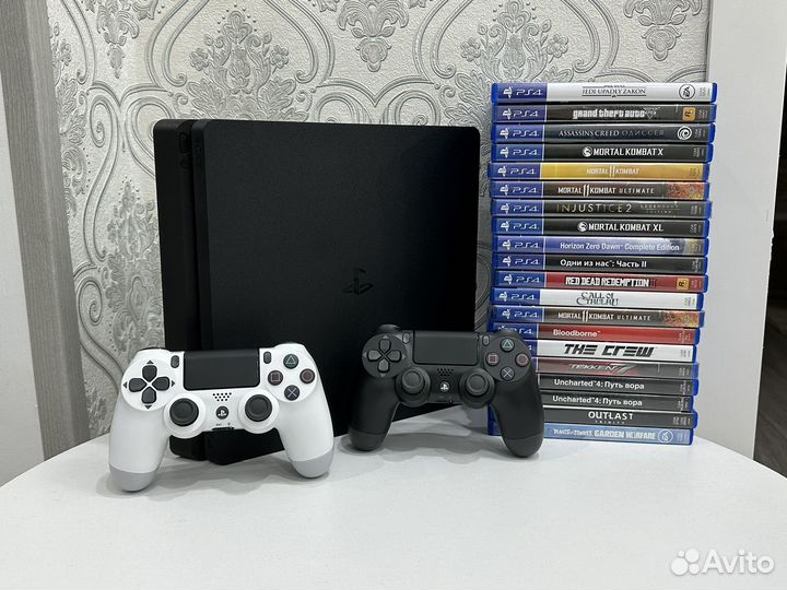 Sony PS4+ 2 Джойстика