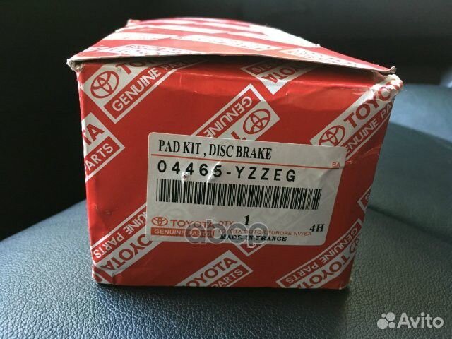 Колодки торм.toyota camry (2006) 04465yzzeg TO