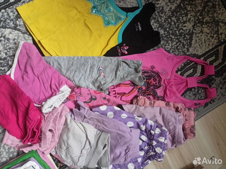 Вещи на девочку 110см